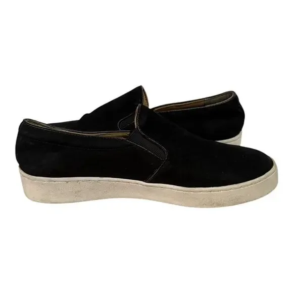 Vionic MIDI Black Suede Slip On Sneakers Women's Size 7 Comfort - Picture 7 of 8
